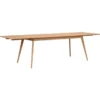 Verlengstuk Yumi eettafel naturel 45x90 cm