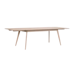 Verlengstuk Yumi eettafel whitewash 45x90 cm