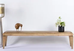 Vetali - Minimalistische Mangohouten Bank