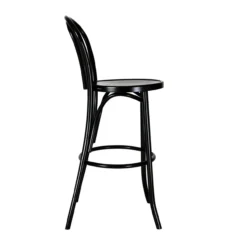 Vienna kruk zwart - 75 cm