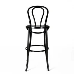 Vienna kruk zwart - 75 cm