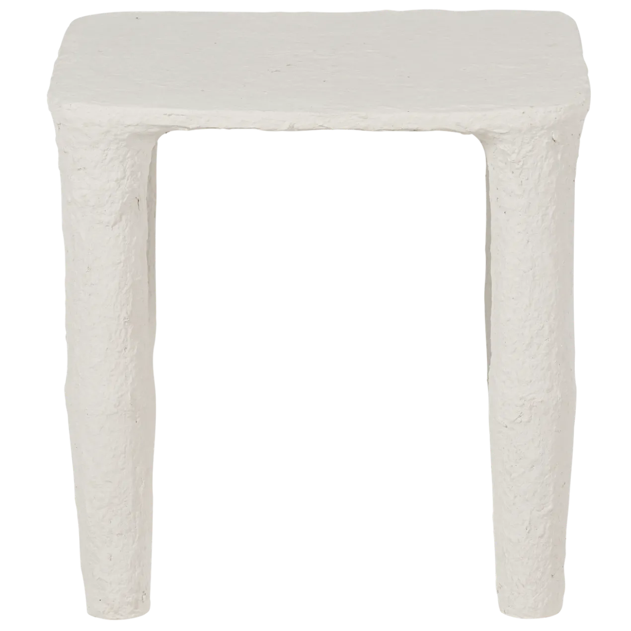 Vion lage bijzettafel papier mache off white