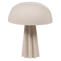 Virel tafellamp metaal hoogglans lichtgrijs