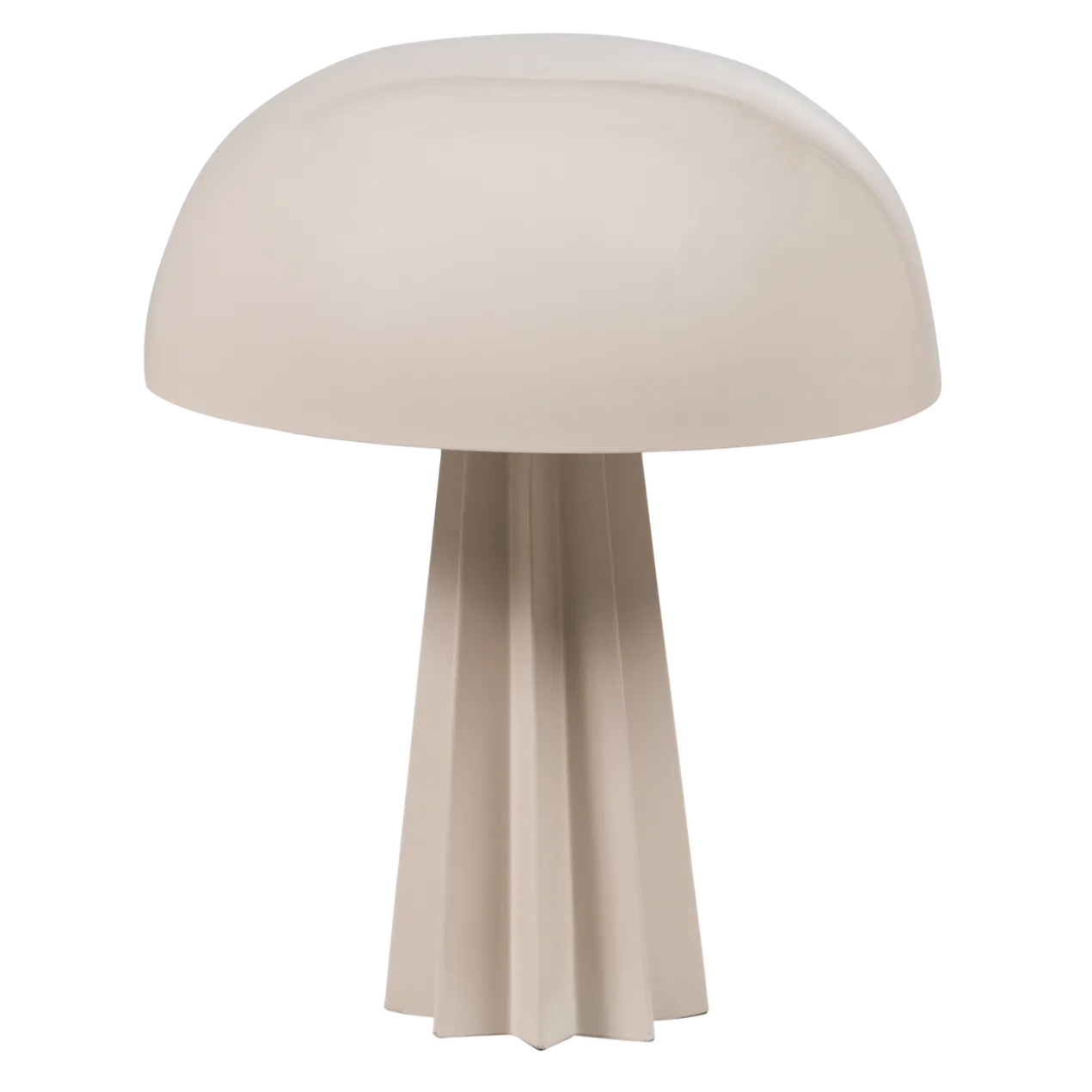 Virel tafellamp metaal hoogglans lichtgrijs