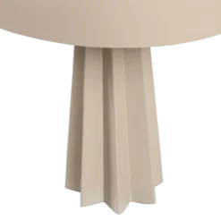 Virel tafellamp metaal hoogglans lichtgrijs