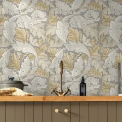 Vliesbehang Acanthus Neutral