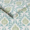 Vliesbehang apple of grenada blue & green