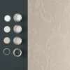 Vliesbehang Baroque Bead Pearl