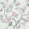 Vliesbehang eglantine eau de nil