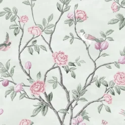Vliesbehang eglantine eau de nil