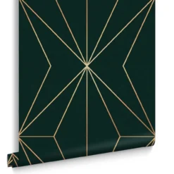 Vliesbehang Harmony Emerald