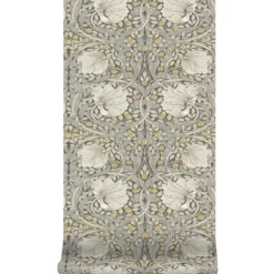 Vliesbehang pimpernel grey