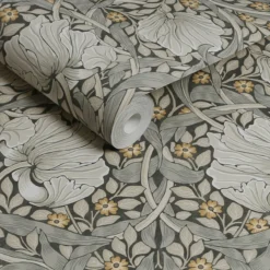 Vliesbehang pimpernel grey