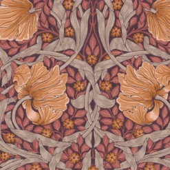 Vliesbehang pimpernel plum
