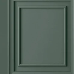 Vliesbehang redbrook wood panel fern green