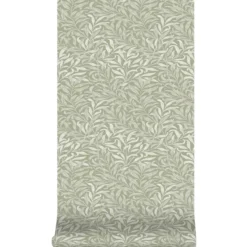 Vliesbehang willow bough sage