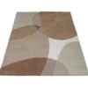 Vloerkleed Abstract beige/bruin 200x280 cm