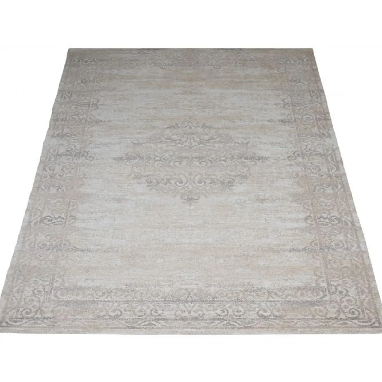 Vloerkleed Adel Medaillon - Beige 160 x 230 cm