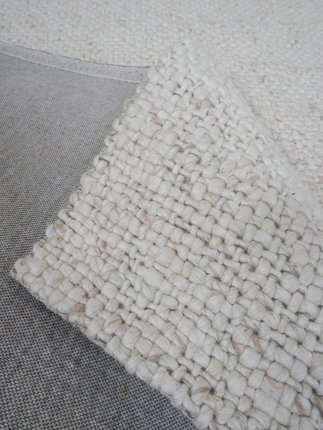 Vloerkleed Adige Cream/Grey - 160 x 230 cm