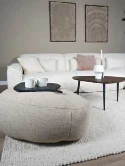 Vloerkleed Adige Cream/Grey - 200 x 280 cm