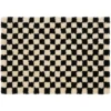 Vloerkleed Benny 160x230 cm black/white