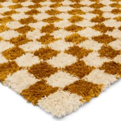 Vloerkleed Benny 160x230 cm caramel/off-white