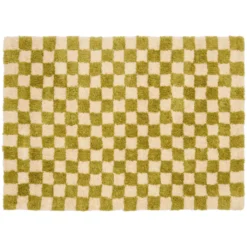Vloerkleed Benny 160x230 cm moss green/off-white