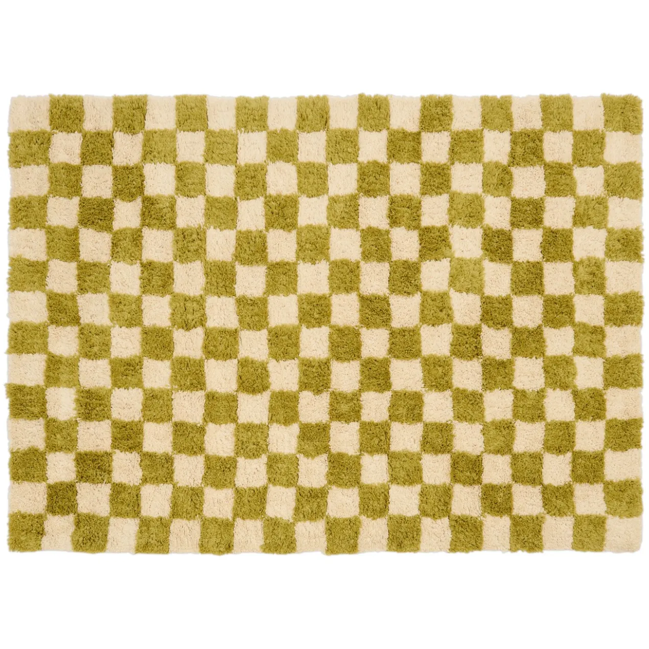 Vloerkleed Benny 160x230 cm moss green/off-white