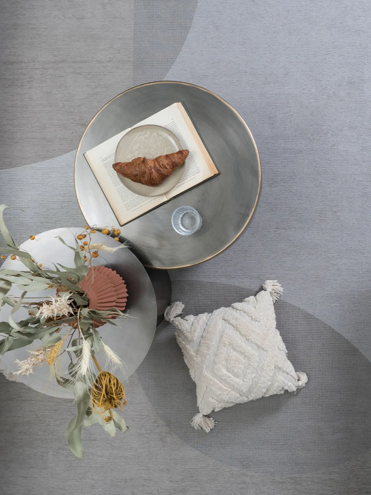 Vloerkleed Eli Beige ø200 cm