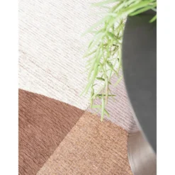 Vloerkleed Eli Brown ø160 cm