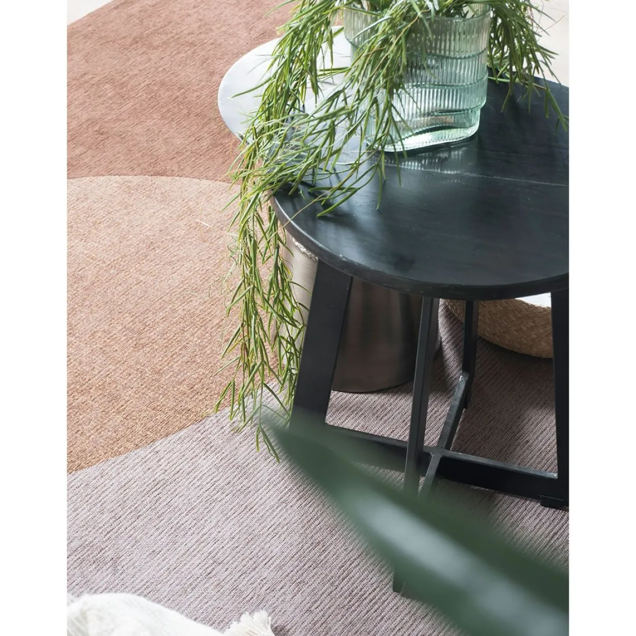 Vloerkleed Eli Brown ø200 cm