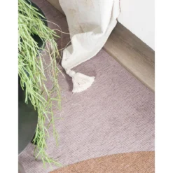 Vloerkleed Eli Brown ø200 cm
