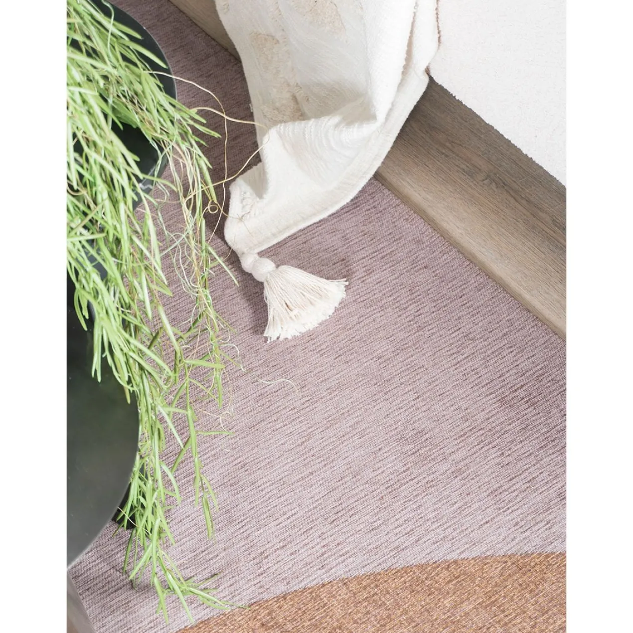 Vloerkleed Eli Brown ø200 cm