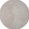 Vloerkleed Ella Beige Rond ø240 cm