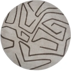 Vloerkleed Labyrint beige Γ200 cm