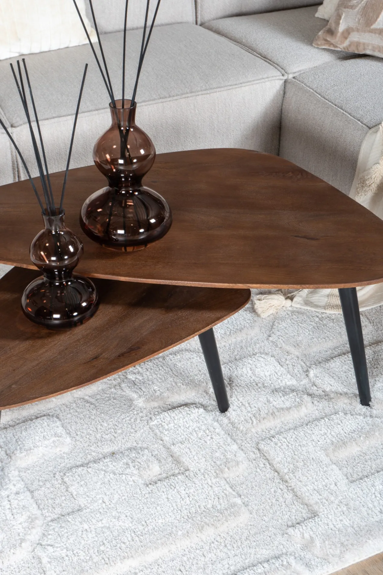 Vloerkleed Liana Creme 160 x 230 cm