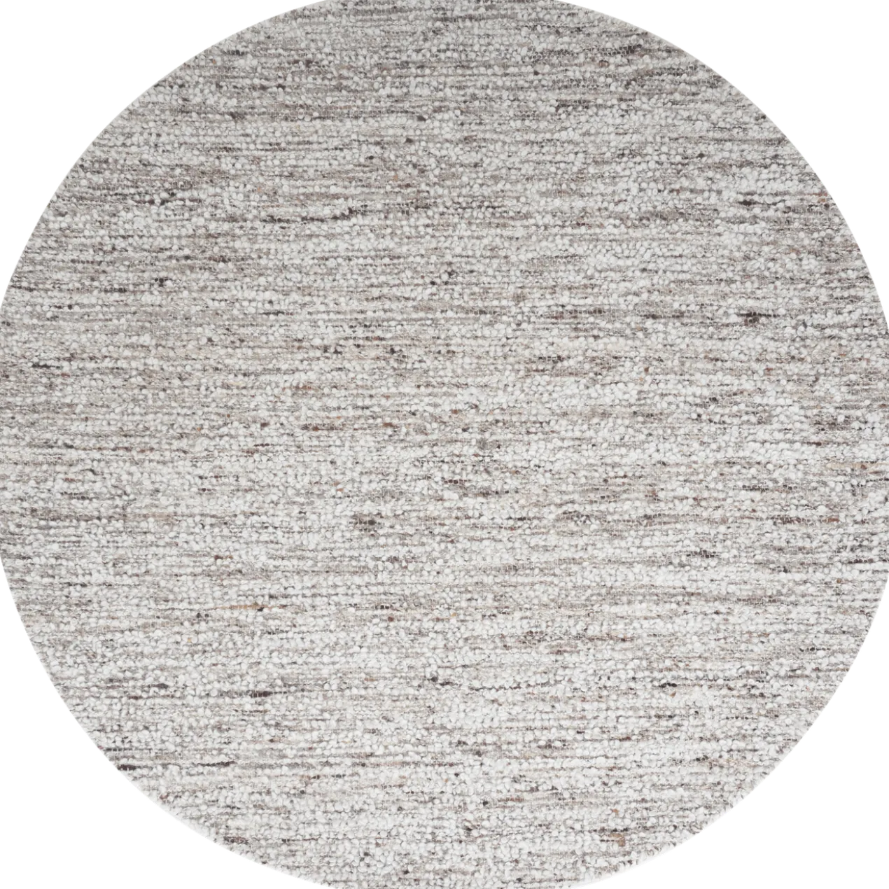 Vloerkleed Mica Naturel/Brown Rond ø200 cm