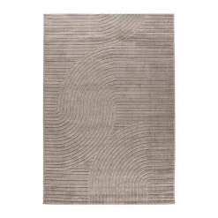 Vloerkleed Misha Bruin - 290 x 200 cm