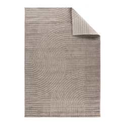 Vloerkleed Misha Bruin - 230 x 160 cm
