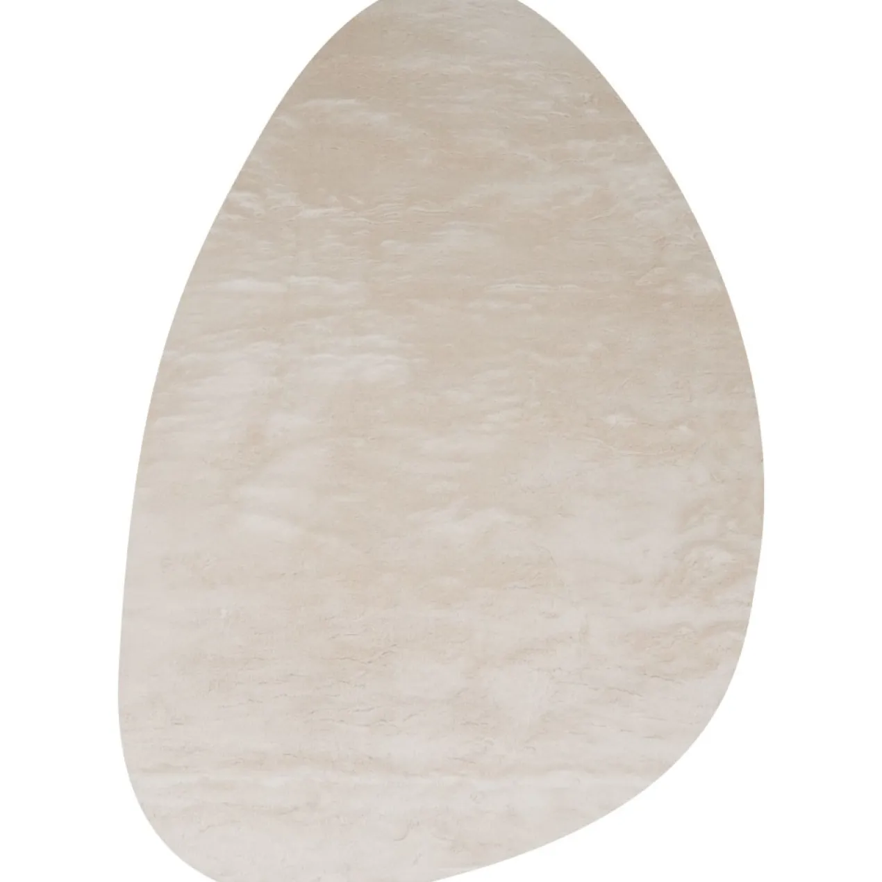 Vloerkleed Morbido Beige– Kiezelvormig 160 x 230 cm