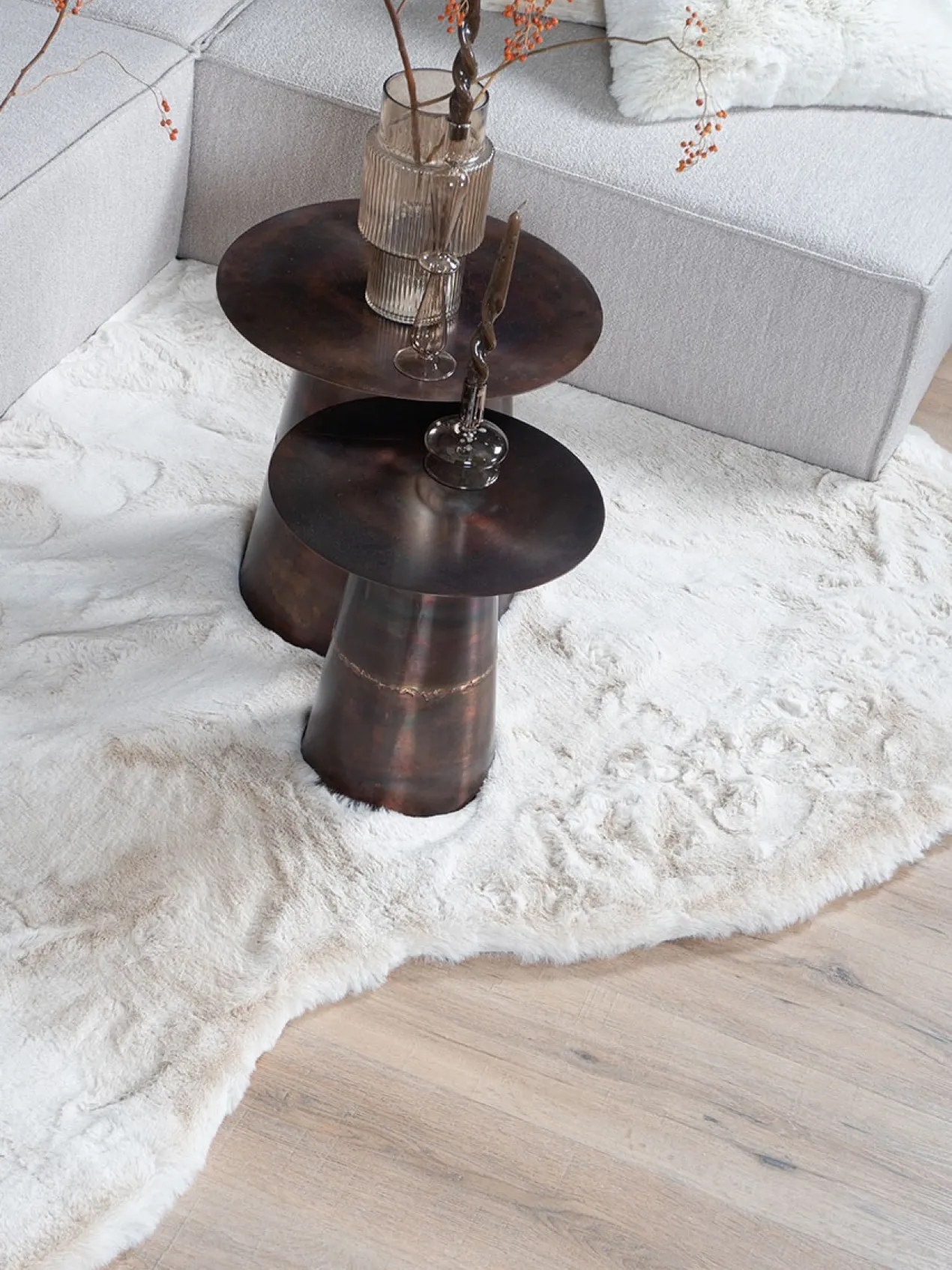 Vloerkleed Morbido Beige – Organisch 200 x 280 cm