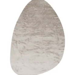 Vloerkleed Morbido Taupe – Kiezelvormig 160 x 230 cm