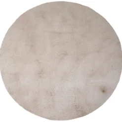 Vloerkleed Morbido zand Ø230 cm