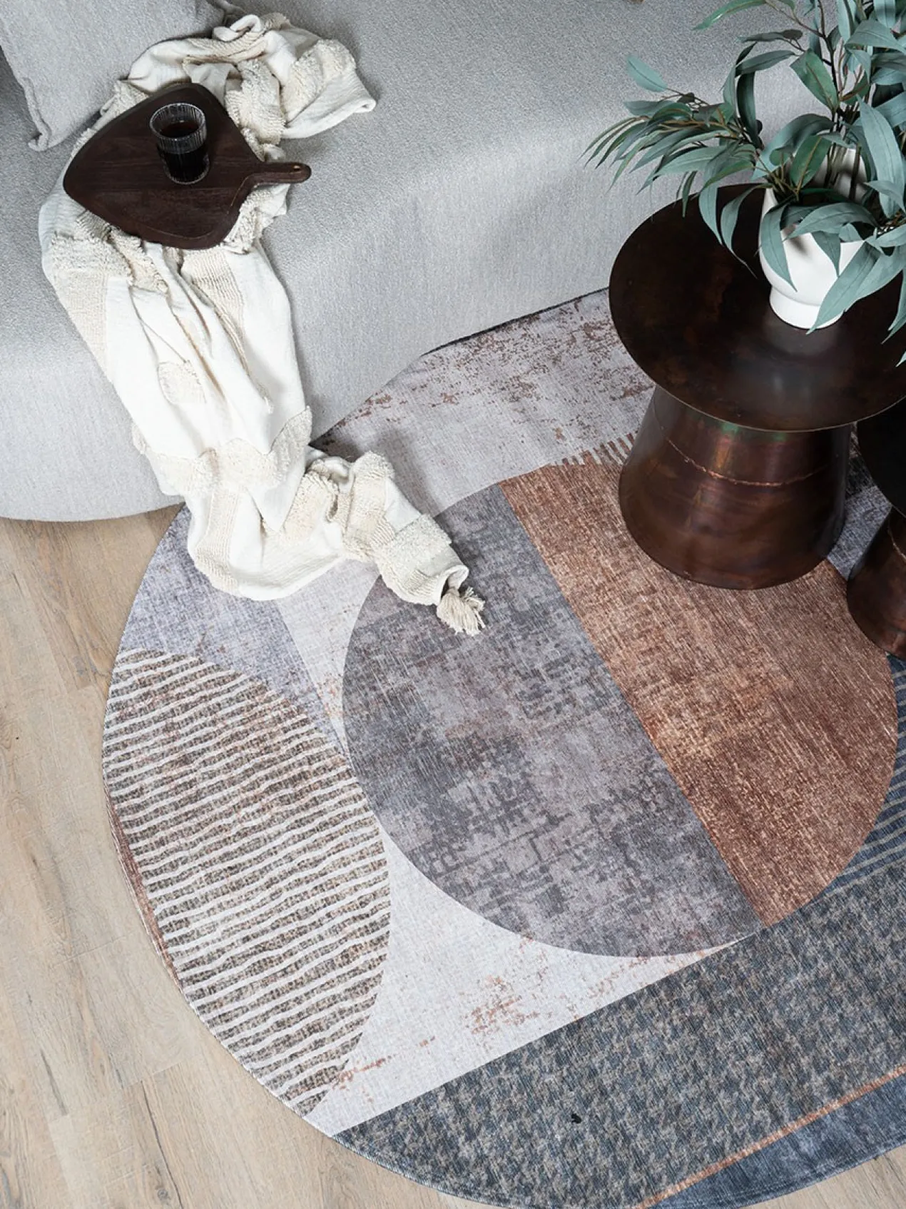 Vloerkleed Ova – Ovaal 200 x 290 cm