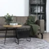 Vloerkleed Pattern Groen Rond ø120 cm