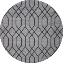 Vloerkleed Pattern Groen Rond ø200 cm
