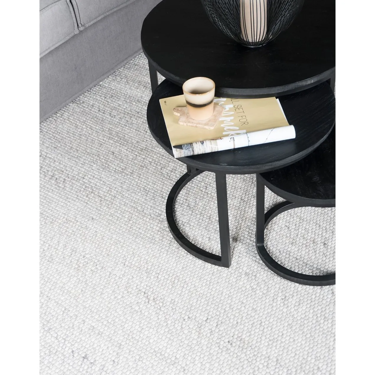 Vloerkleed Pebbel 814 - 160 x 230 cm