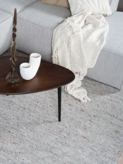 Vloerkleed Scott Donker beige 160 x 230 cm