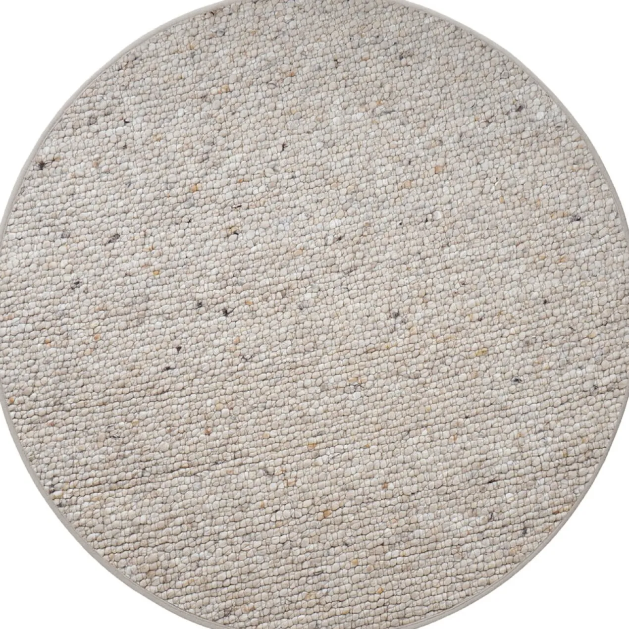 Vloerkleed Steve beige rond ø160 cm