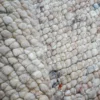 Vloerkleed Steve donker beige rond ø200 cm